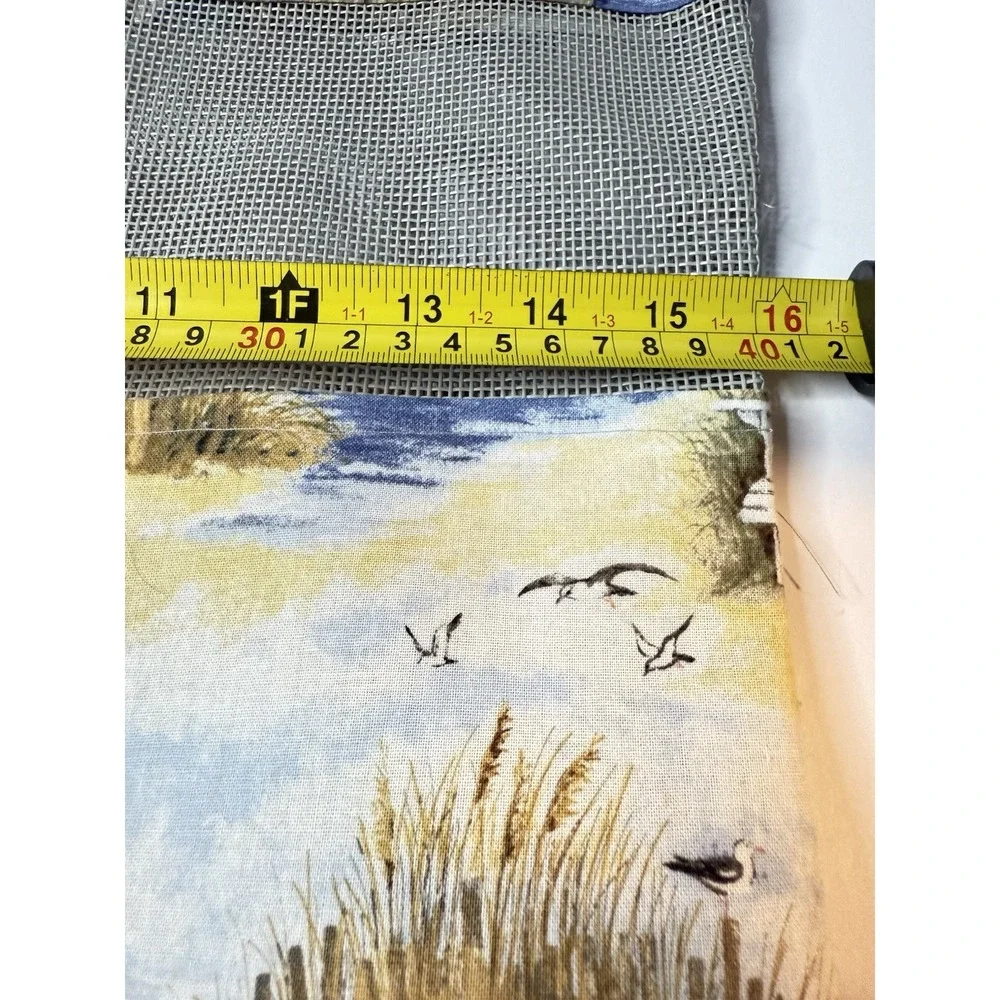 Beach Sand Seahorse Seagulls Pelican Large Tote NEW Lightweight 14 X 16